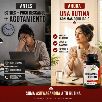 Capsulas de Ashwagandha - Uni Ervas