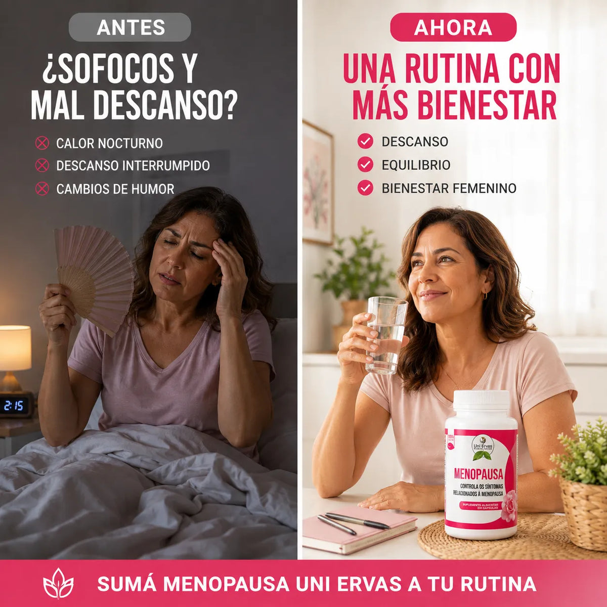 Menopausa - Uni Ervas