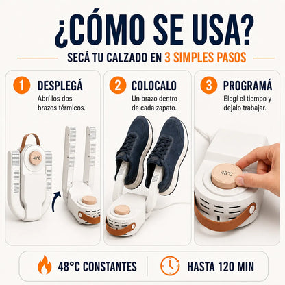 Secador Eléctrico de Calzado - ELISTIN