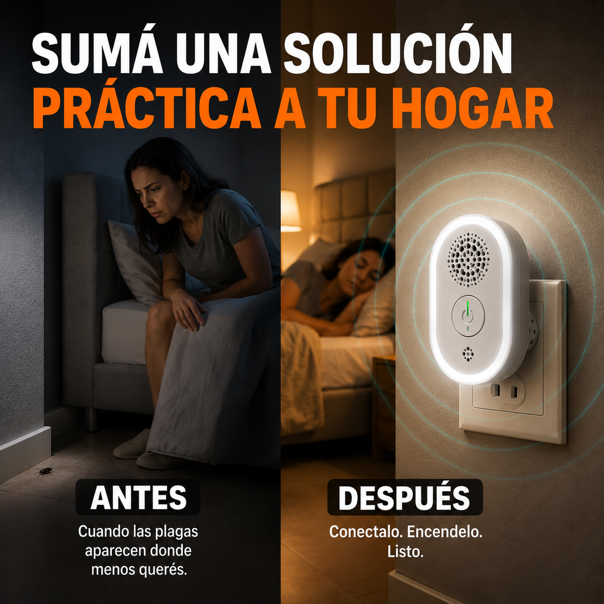 Repelente Ultrasónico PestGuard™