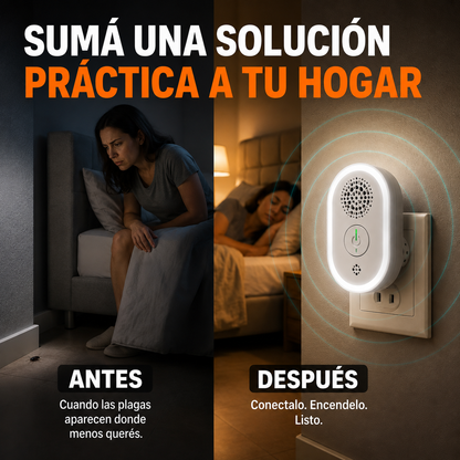 Repelente Ultrasónico PestGuard™