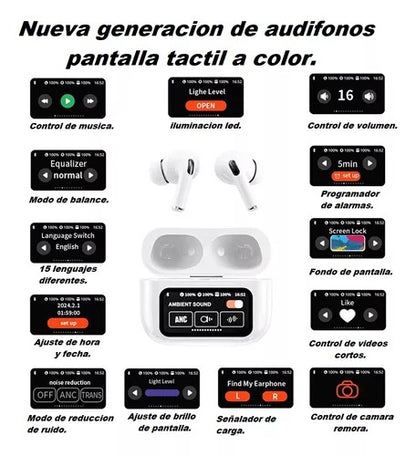 Sonix PRO® - Audífonos Con Pantalla y Cancelación De Ruido