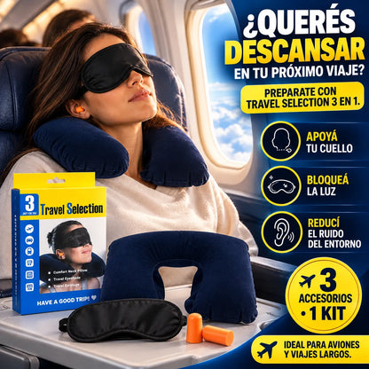 Kit para viajes - Travel Selection 3 en 1
