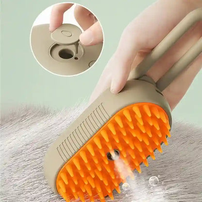Pet Shine - Cepillo Con Vapor Para Mascotas