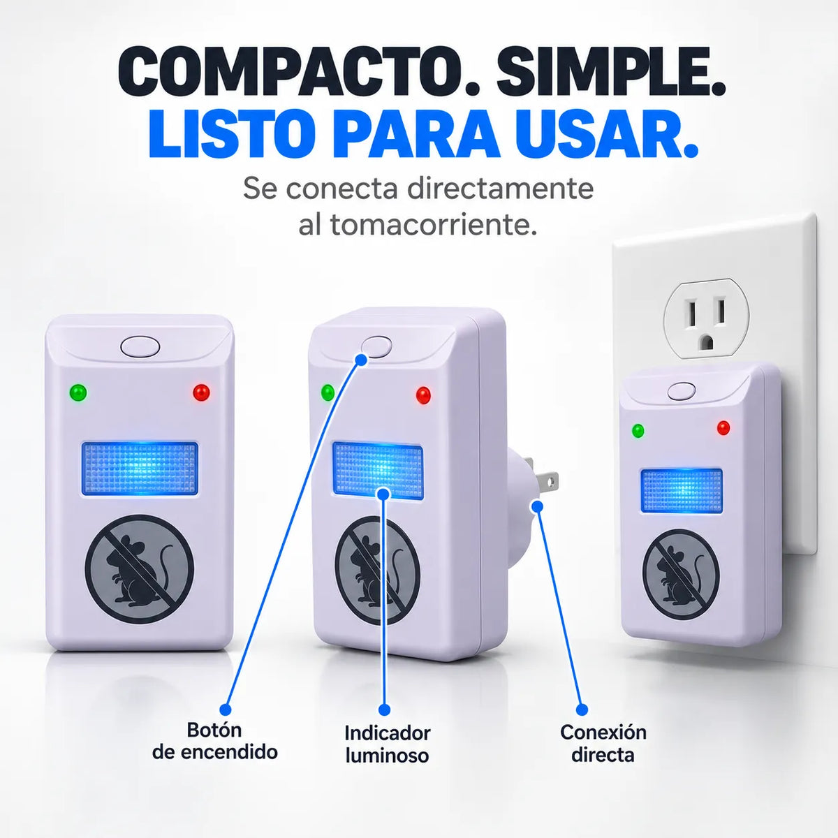 Repelente Ultrasónico - Pest Repelling™