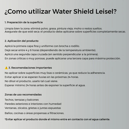 Sellador Líquido Impermeabilizante 1L | Leisel